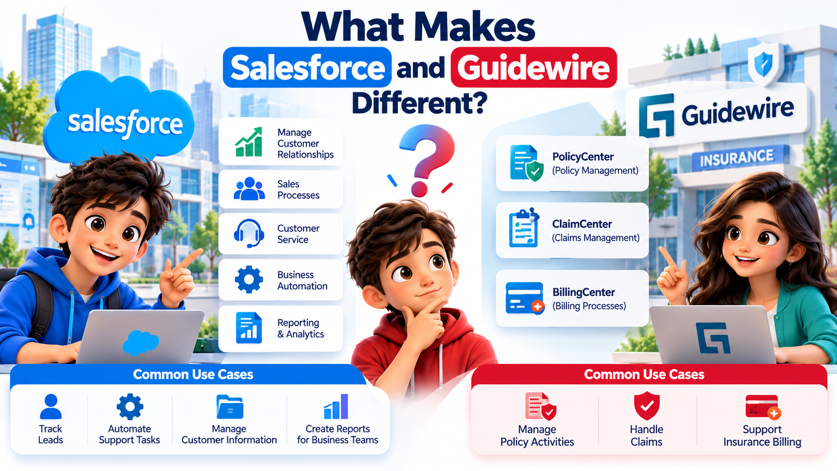 What Makes Salesforce and Guidewire Different